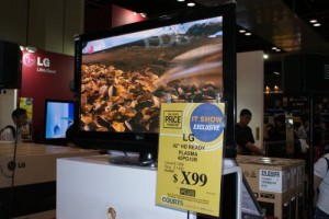 LG 42-inch HD-ready plasma on sale