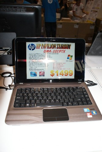 HP's laptops sporting new Core i5 and i7 chips