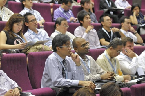 The audience