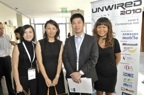 The SPH telco gang with Winston of Samsung