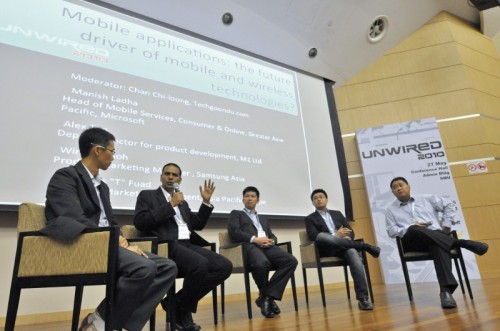 Second panel on apps was a hot one - with lots of questions from the floor