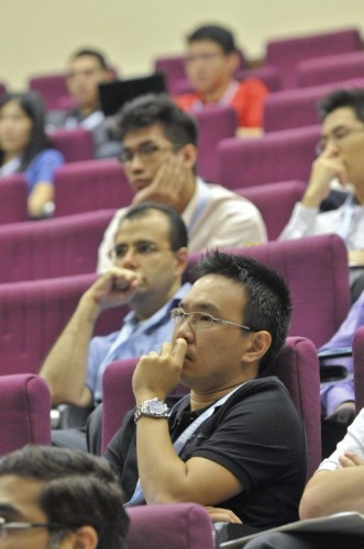 The audience