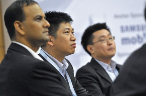 Panel on mobile apps with Microsoft, Samsung, Skype and M1