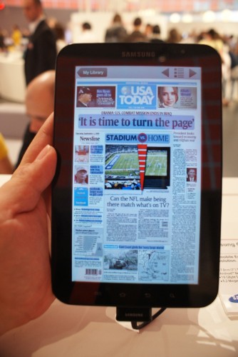 Great e-reader for newspapers and books