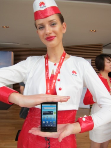 Huawei  Ideos X6 at launch