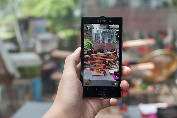 12MP camera on the Xperia ion