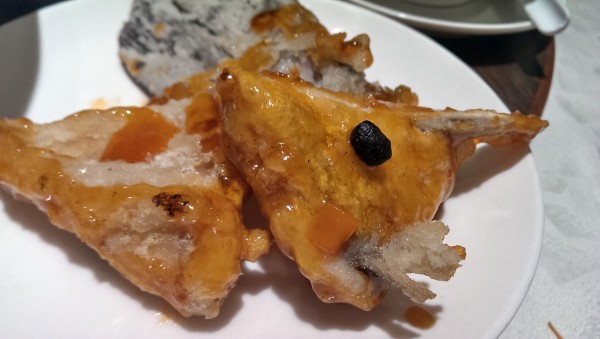 Taken by HTC One: here's an image of a fried fish head, with a slightly shallow depth of field IMAG0008