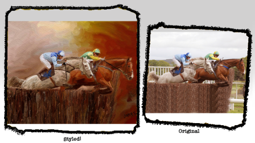 Equine, by Scottish artist James, at US$128.57