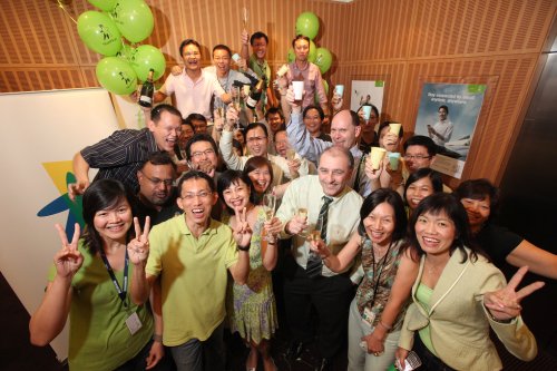 StarHub's bidding team - okay, it's not the NetCo, but OpCo's a win still