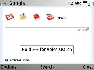 Google Mobile App - with voice search