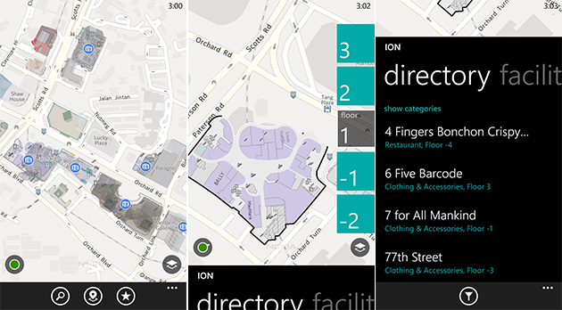 Indoor navigation on Nokia Maps