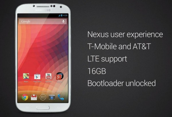 Google Nexus Galaxy S4