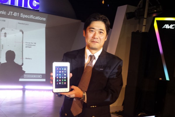 Panasonic Toughpad launch at CommunicAsia