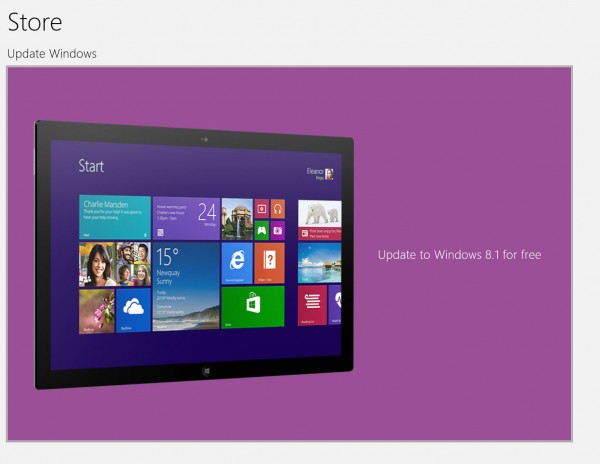 windows 8.1 update