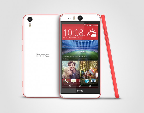 HTC Desire Eye Matt White Stack 300 dpi