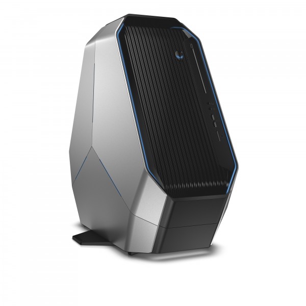 Alienware Area-51 (codename Centauri) desktop gaming computer with foot.