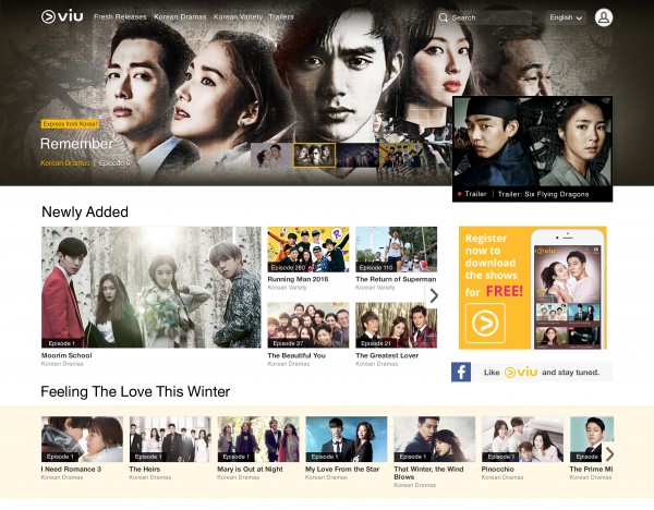 Watch Korean TV dramas online for free with Viu in 