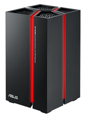 ASUS RP-AC68U dual-band wireless AC1900 repeater_side_Glow