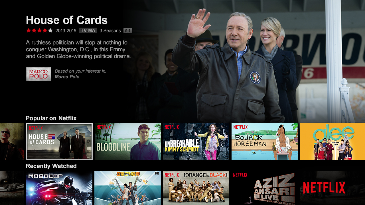 House of Cards turns up on Netflix in Singapore. without the latest season Techgoondu