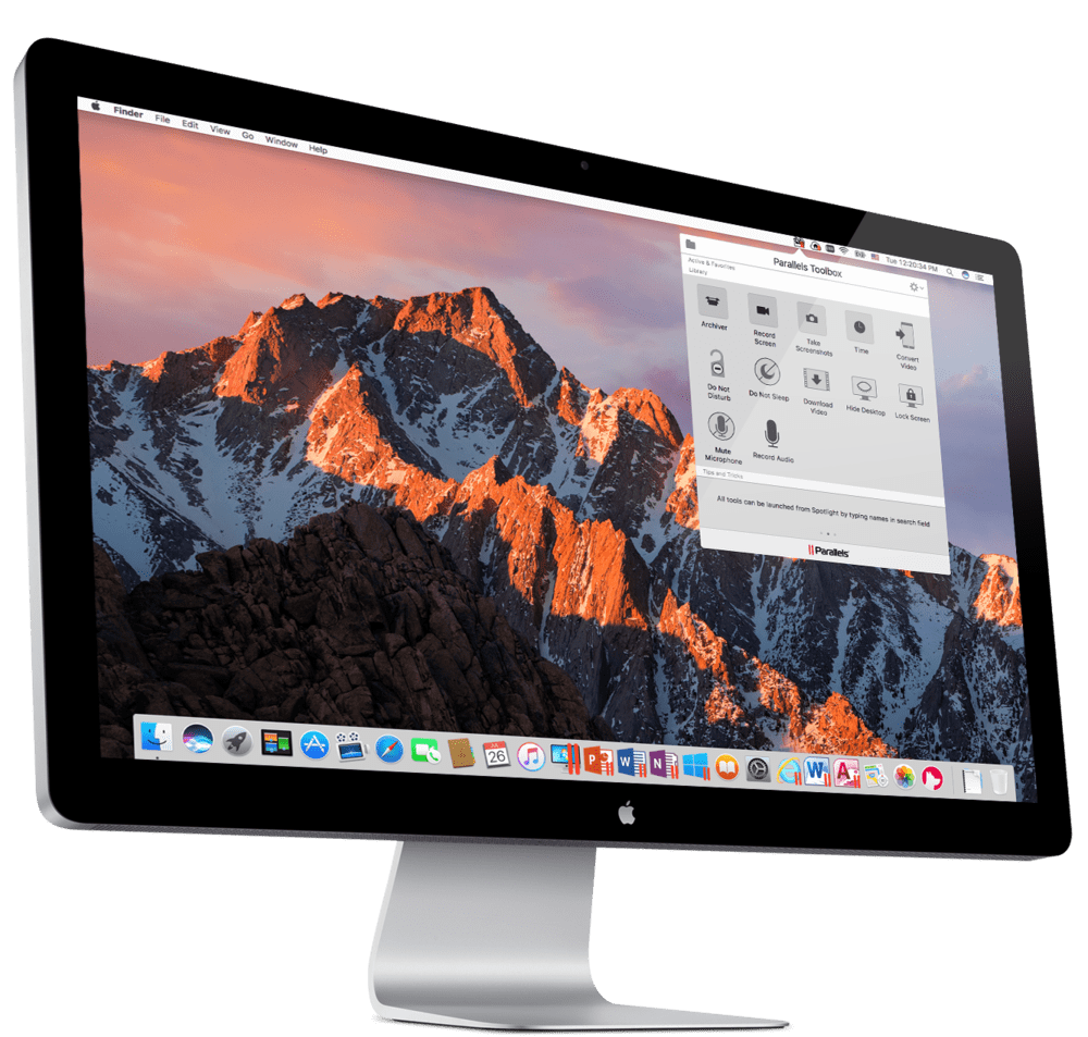 Компьютер macos. Mac. Главный экран Mac os. Mac 2006. Parallels Toolbox