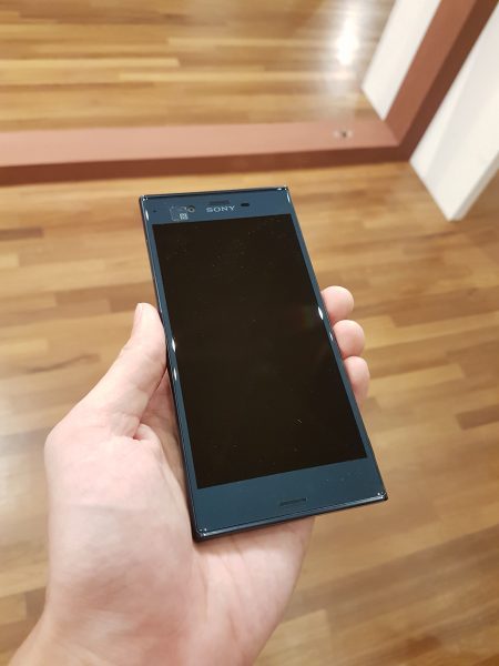 The Xperia XZ. PHOTO: Desmond Koh