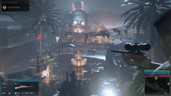 One of the more interesting missions set in a creepy fairground.