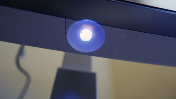 A useful button-like joystick at the bottom keeps the front button-freen and sleek. PHOTO: Alfred Siew