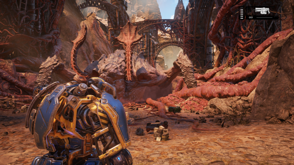 Fighting a Swarm boss in a mech - how much more fun can you take?