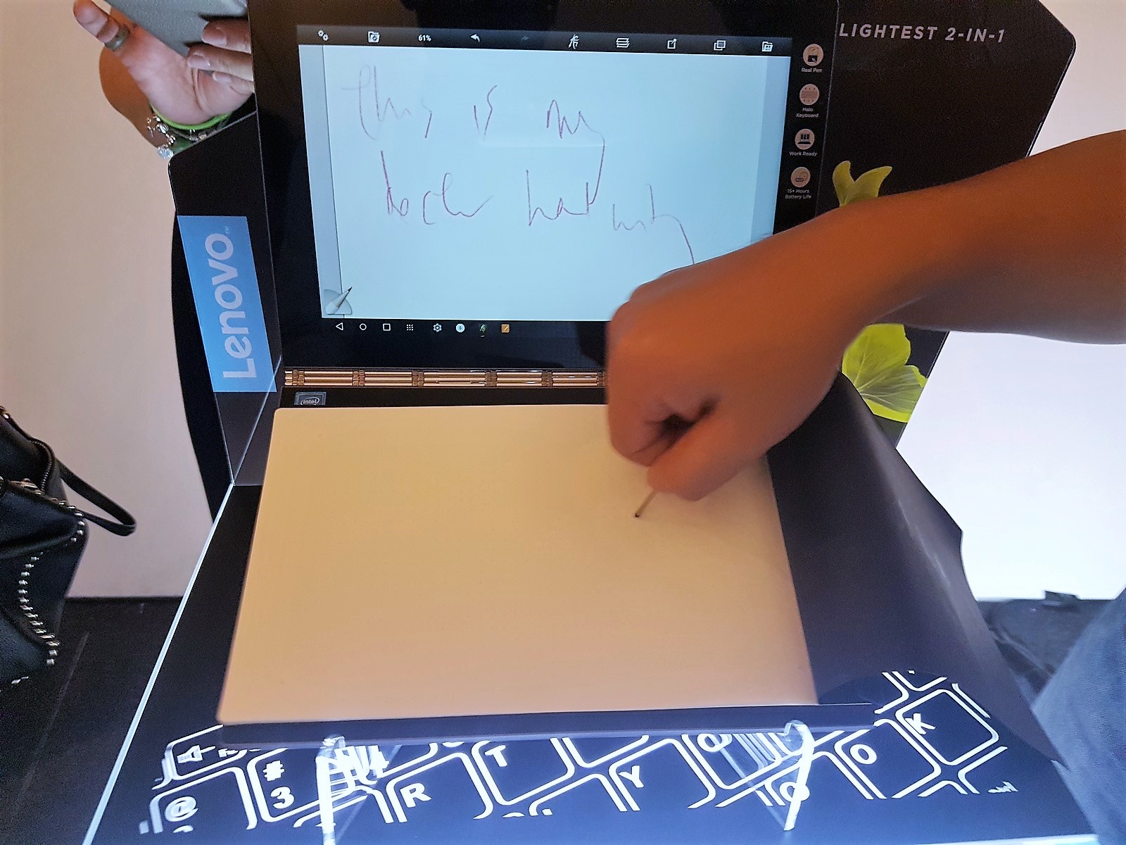 Hands on Lenovo Yoga Book lets you scribble naturally Techgoondu