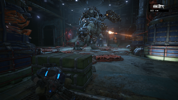 The Swarmak - a real tough boss to shoot down!