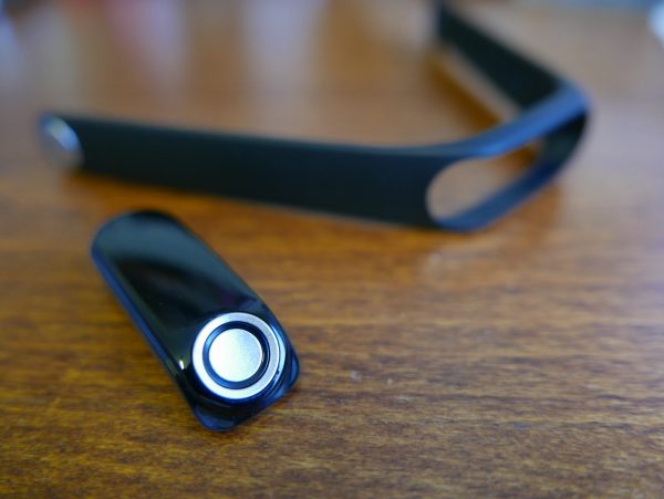 The core device can be removed from the strap. PHOTO: Alfred Siew