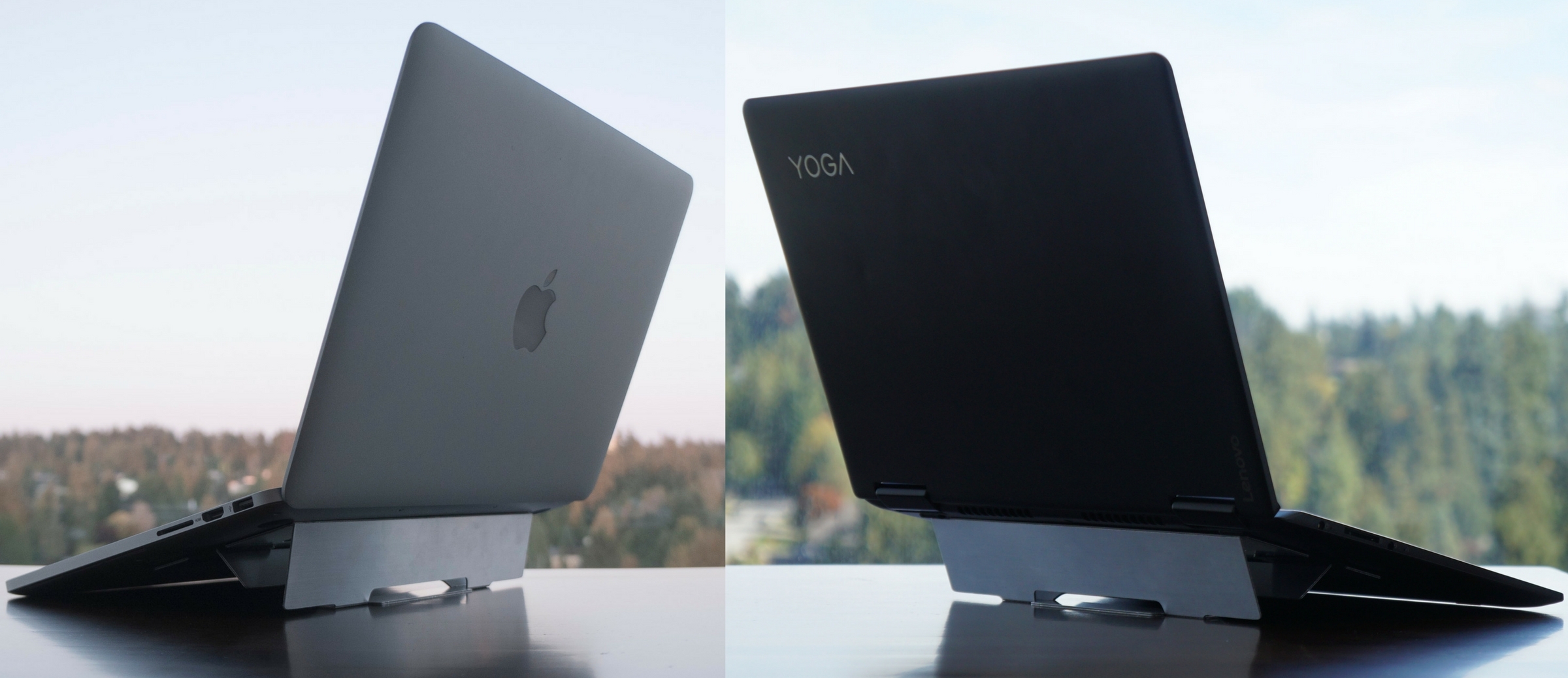 On Kickstarter Veego Stand lets users prop up laptops easily
