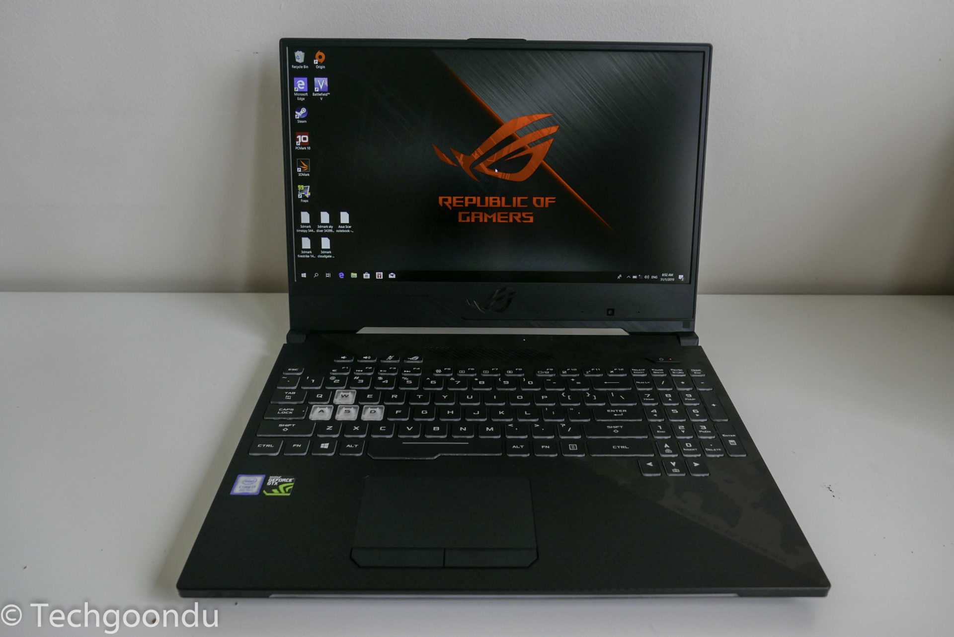 Scar Ii Goondu review: Asus Strix Scar II GL504 gaming notebook - Techgoondu