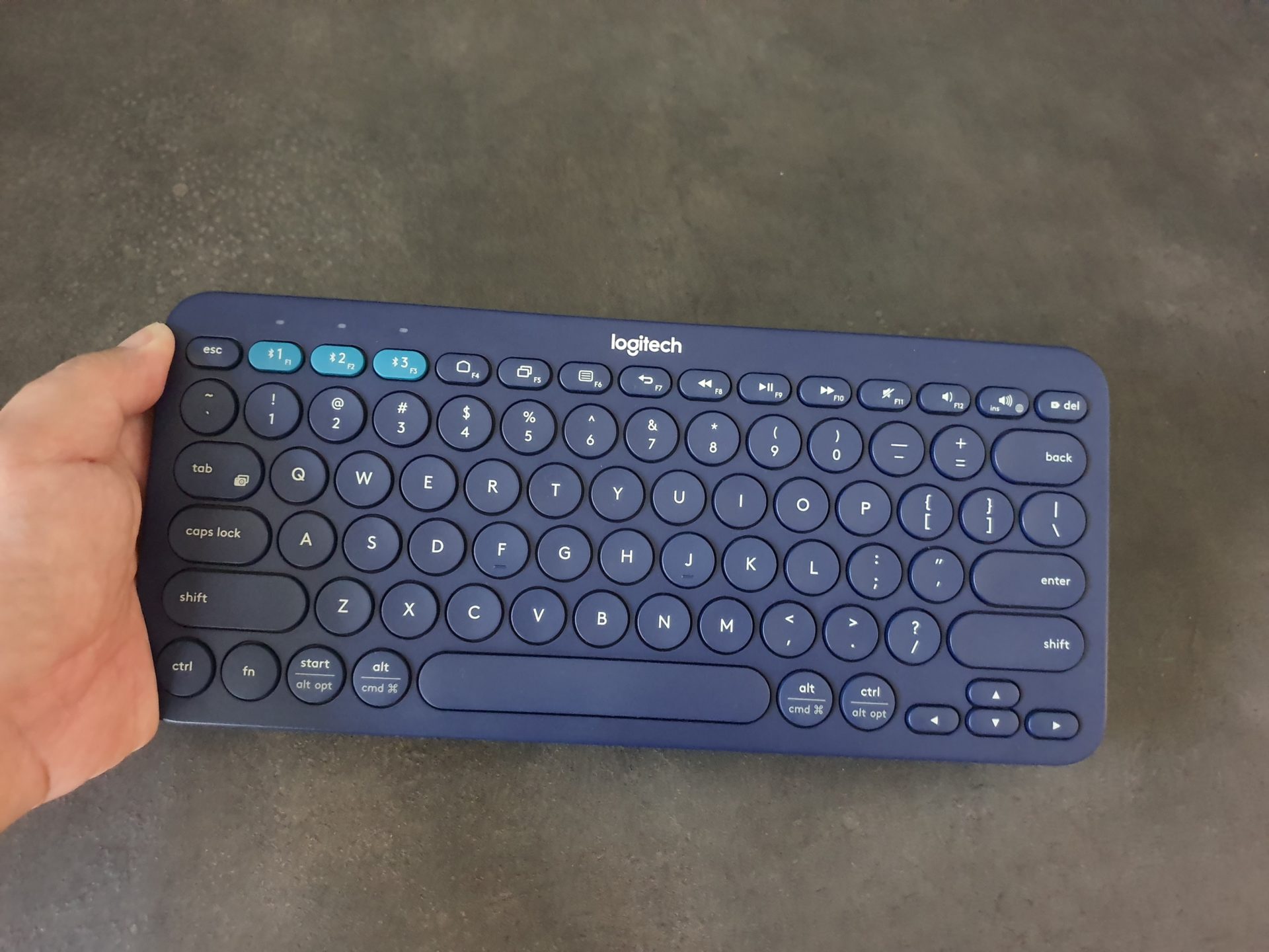 Geek buy Logitech K380 Bluetooth keyboard works well with a TV