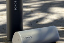 New Sonos Roam is a portable, waterproof speaker for the outdoors