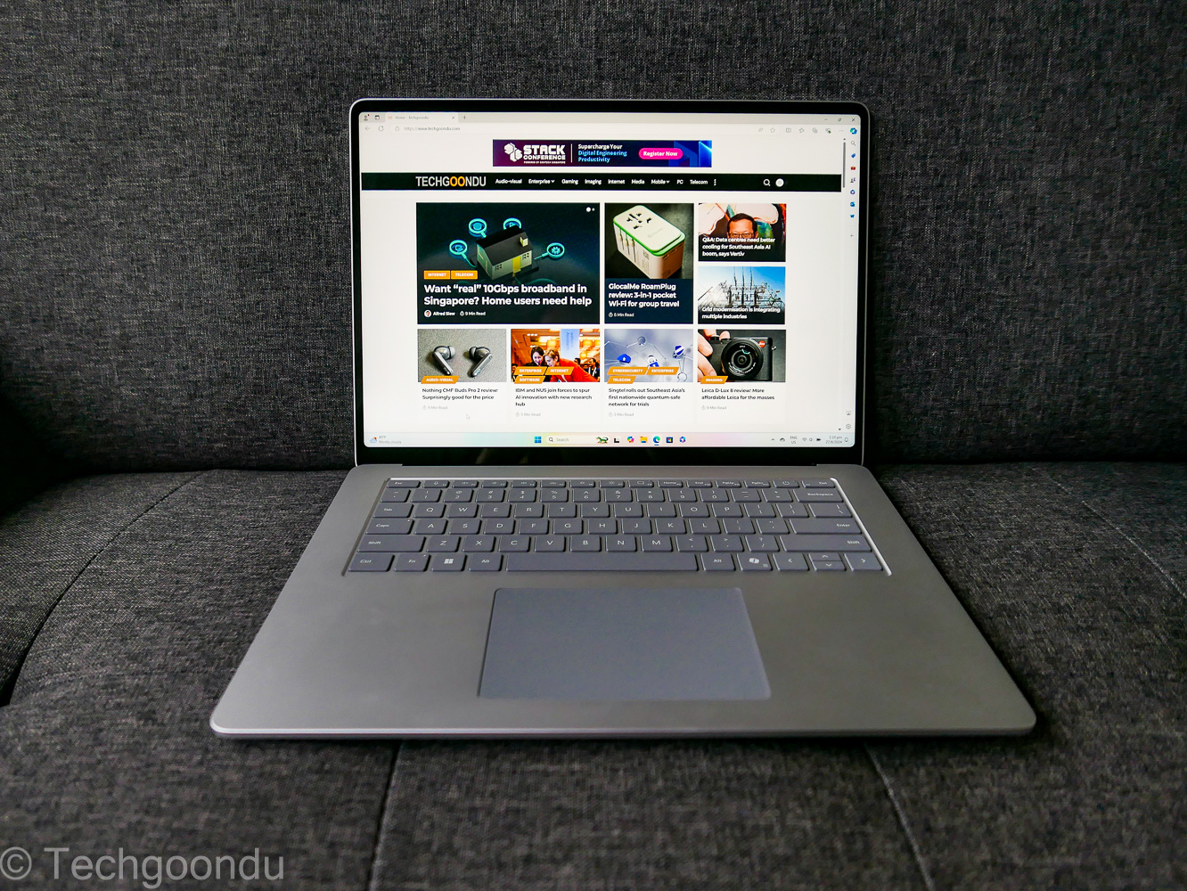 Microsoft Surface Laptop 7th Edition review: AI cool, price